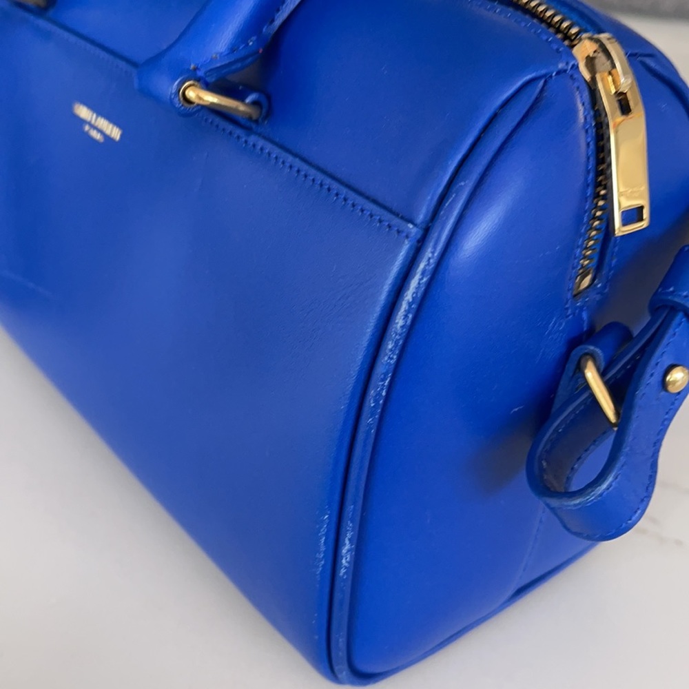 NEW SAINT LAURENT YSL Barca Duffle Bag with strap - Picture 11 of 16